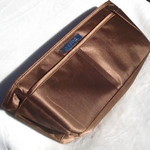 JN & Grace Handbag Purse Organizer with 12 Pockets Deep Gold/Bronze